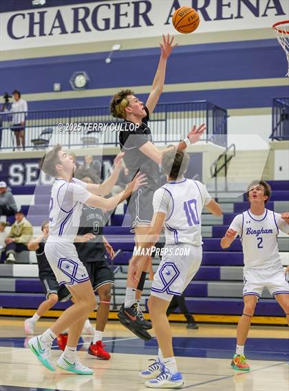 Thumbnail 3 in Bingham vs. Lone Peak (Corner Canyon Tournament of Champions) photogallery.