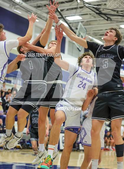 Thumbnail 2 in Bingham vs. Lone Peak (Corner Canyon Tournament of Champions) photogallery.