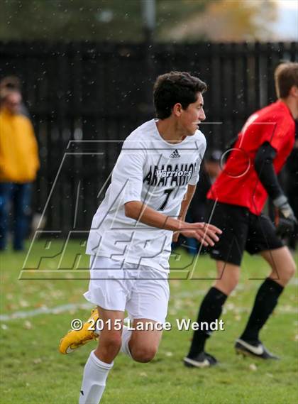 Thumbnail 1 in Arapahoe vs. Rampart (CHSAA 5A Second Round) photogallery.