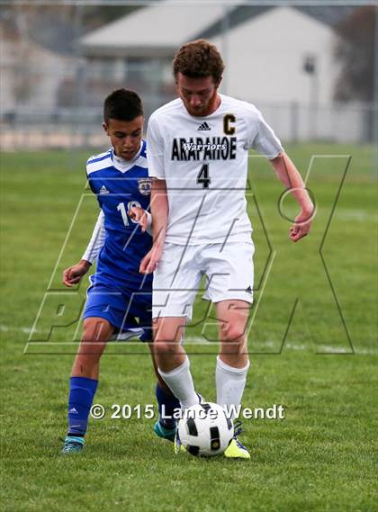 Thumbnail 1 in Arapahoe vs. Rampart (CHSAA 5A Second Round) photogallery.