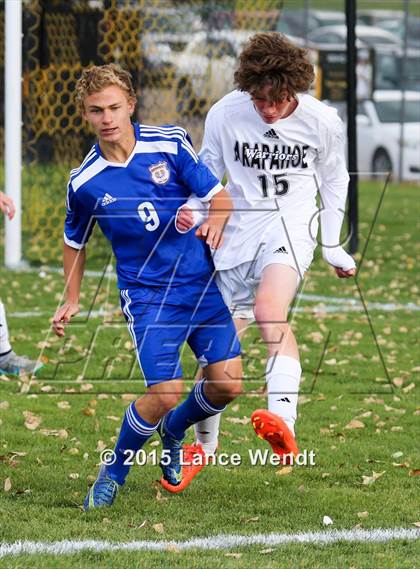 Thumbnail 3 in Arapahoe vs. Rampart (CHSAA 5A Second Round) photogallery.