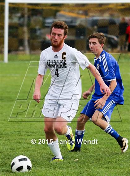 Thumbnail 2 in Arapahoe vs. Rampart (CHSAA 5A Second Round) photogallery.