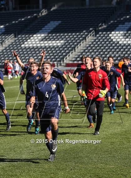 Thumbnail 3 in Evergreen vs The Classical Academy (CHSAA 4A Final) photogallery.