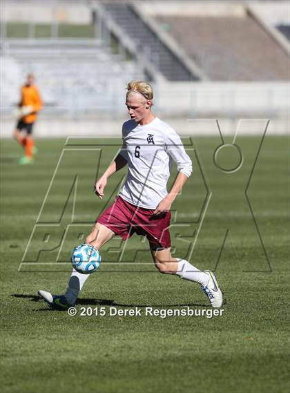 Thumbnail 3 in Evergreen vs The Classical Academy (CHSAA 4A Final) photogallery.