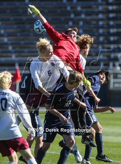 Thumbnail 2 in Evergreen vs The Classical Academy (CHSAA 4A Final) photogallery.