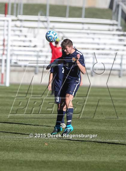 Thumbnail 2 in Evergreen vs The Classical Academy (CHSAA 4A Final) photogallery.