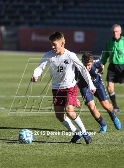 Thumbnail 1 in Evergreen vs The Classical Academy (CHSAA 4A Final) photogallery.
