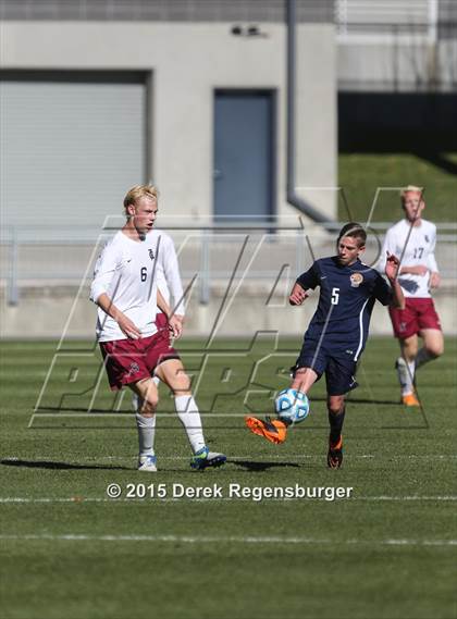 Thumbnail 3 in Evergreen vs The Classical Academy (CHSAA 4A Final) photogallery.