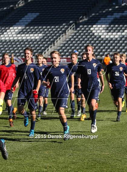 Thumbnail 2 in Evergreen vs The Classical Academy (CHSAA 4A Final) photogallery.