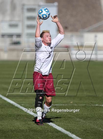 Thumbnail 1 in Evergreen vs The Classical Academy (CHSAA 4A Final) photogallery.