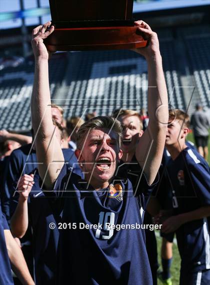 Thumbnail 1 in Evergreen vs The Classical Academy (CHSAA 4A Final) photogallery.