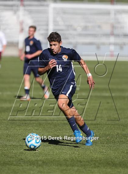 Thumbnail 1 in Evergreen vs The Classical Academy (CHSAA 4A Final) photogallery.