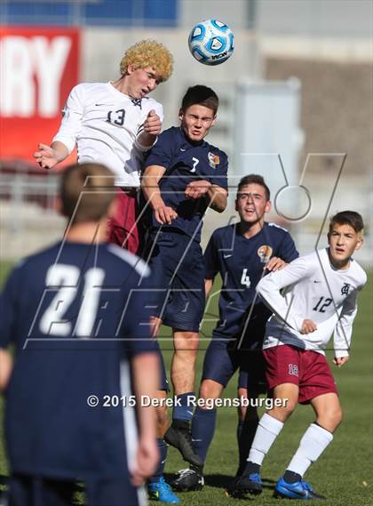 Thumbnail 1 in Evergreen vs The Classical Academy (CHSAA 4A Final) photogallery.