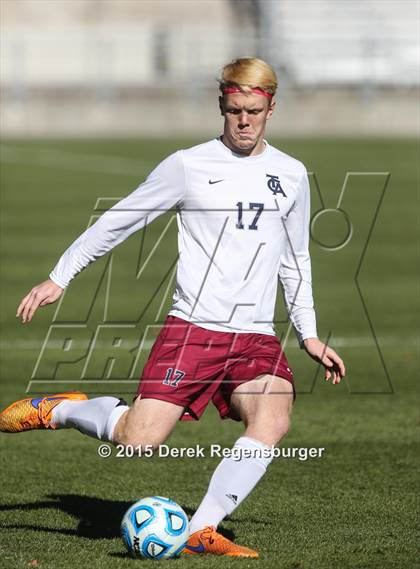 Thumbnail 3 in Evergreen vs The Classical Academy (CHSAA 4A Final) photogallery.