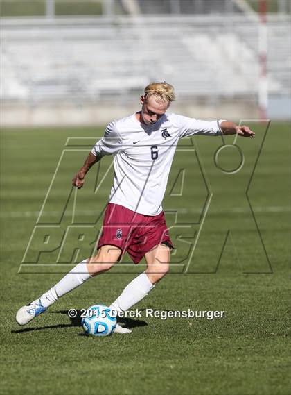 Thumbnail 1 in Evergreen vs The Classical Academy (CHSAA 4A Final) photogallery.