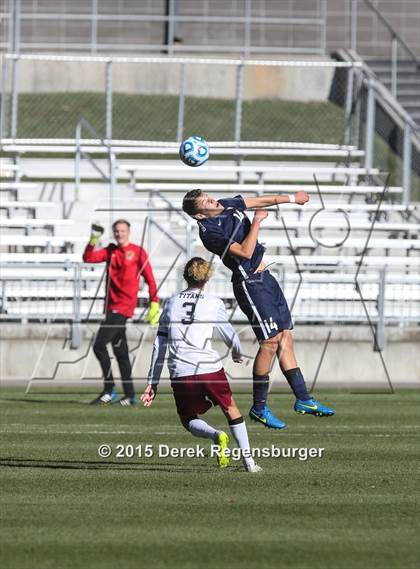 Thumbnail 1 in Evergreen vs The Classical Academy (CHSAA 4A Final) photogallery.