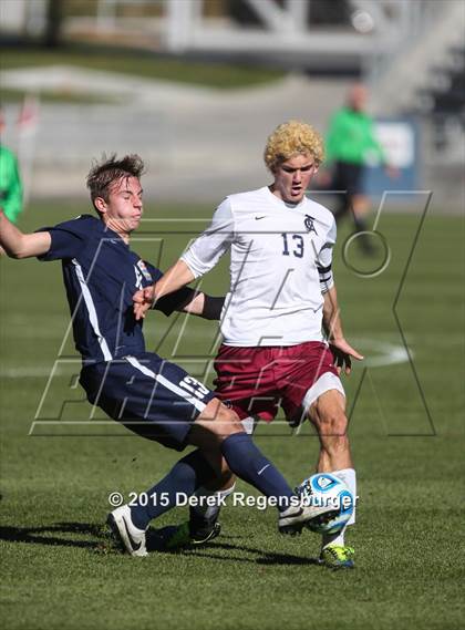 Thumbnail 3 in Evergreen vs The Classical Academy (CHSAA 4A Final) photogallery.