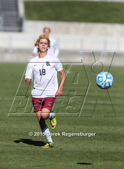 Thumbnail 2 in Evergreen vs The Classical Academy (CHSAA 4A Final) photogallery.