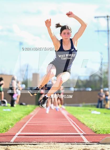 Thumbnail 3 in Morris County Relays (Long Jump) photogallery.