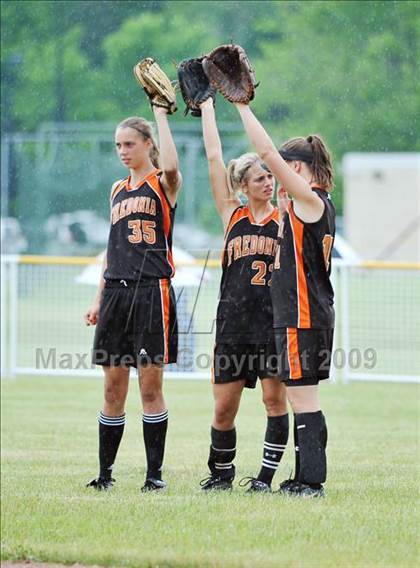 Thumbnail 1 in Fredonia vs, Mechanicville (NYSPHSAA Class B Final) photogallery.