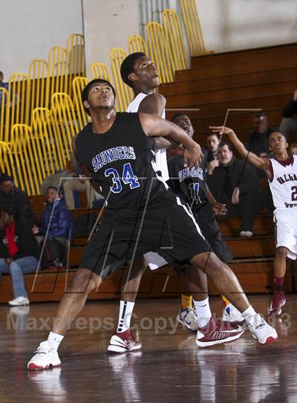 Thumbnail 2 in Valhalla vs. Saunders (Coaches vs Cancer Showcase) photogallery.