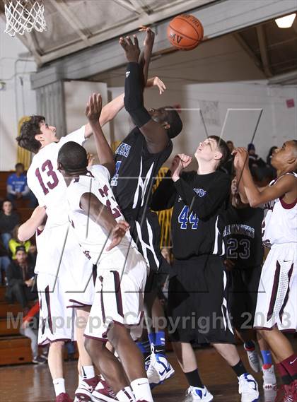 Thumbnail 1 in Valhalla vs. Saunders (Coaches vs Cancer Showcase) photogallery.
