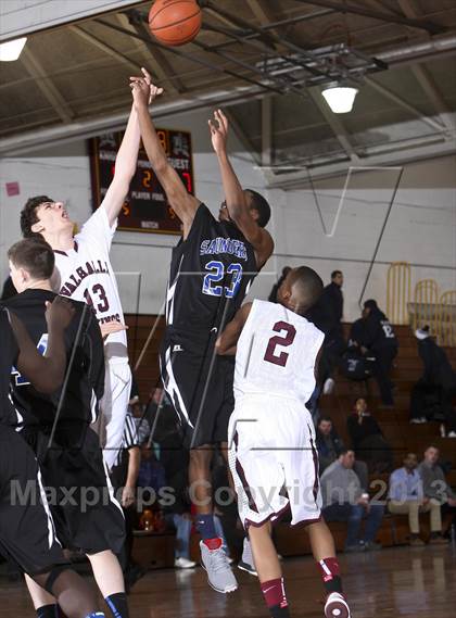 Thumbnail 2 in Valhalla vs. Saunders (Coaches vs Cancer Showcase) photogallery.