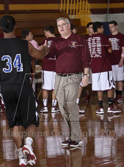 Thumbnail 1 in Valhalla vs. Saunders (Coaches vs Cancer Showcase) photogallery.
