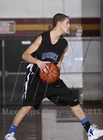Thumbnail 2 in Valhalla vs. Saunders (Coaches vs Cancer Showcase) photogallery.