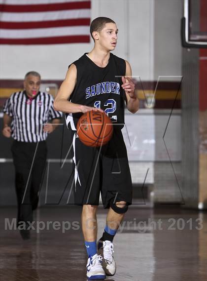 Thumbnail 2 in Valhalla vs. Saunders (Coaches vs Cancer Showcase) photogallery.