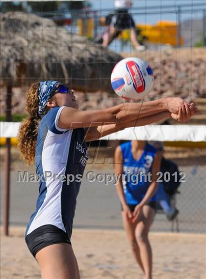 Thumbnail 2 in Scottsdale Prep vs Fountain Hills photogallery.