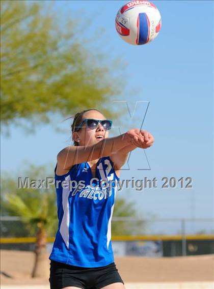 Thumbnail 2 in Scottsdale Prep vs Fountain Hills photogallery.
