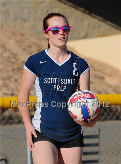 Thumbnail 2 in Scottsdale Prep vs Fountain Hills photogallery.
