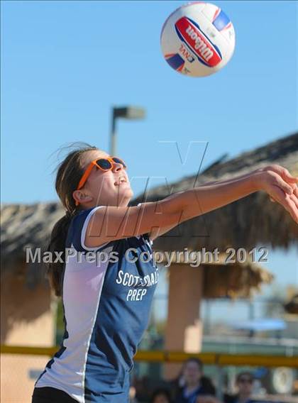 Thumbnail 3 in Scottsdale Prep vs Fountain Hills photogallery.
