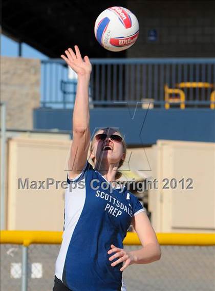 Thumbnail 2 in Scottsdale Prep vs Fountain Hills photogallery.