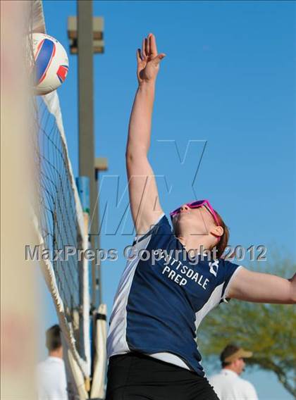 Thumbnail 2 in Scottsdale Prep vs Fountain Hills photogallery.