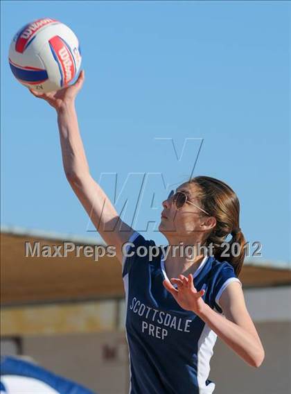 Thumbnail 3 in Scottsdale Prep vs Fountain Hills photogallery.