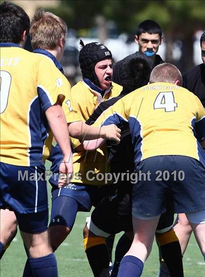 Thumbnail 1 in El Paso U19 RFC vs Dallas Jesuit B (Jesuit Dallas Rugby Showdown) photogallery.