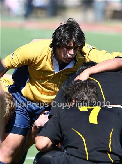 Thumbnail 2 in El Paso U19 RFC vs Dallas Jesuit B (Jesuit Dallas Rugby Showdown) photogallery.
