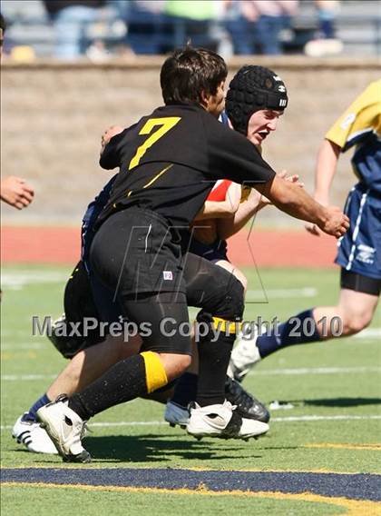 Thumbnail 3 in El Paso U19 RFC vs Dallas Jesuit B (Jesuit Dallas Rugby Showdown) photogallery.