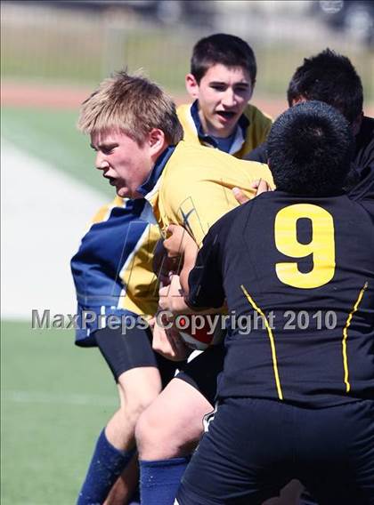 Thumbnail 3 in El Paso U19 RFC vs Dallas Jesuit B (Jesuit Dallas Rugby Showdown) photogallery.