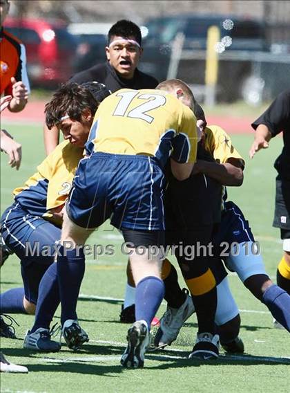 Thumbnail 1 in El Paso U19 RFC vs Dallas Jesuit B (Jesuit Dallas Rugby Showdown) photogallery.