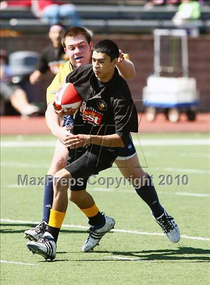Thumbnail 2 in El Paso U19 RFC vs Dallas Jesuit B (Jesuit Dallas Rugby Showdown) photogallery.