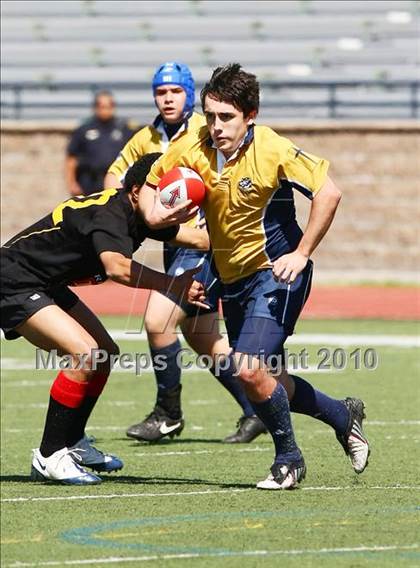 Thumbnail 1 in El Paso U19 RFC vs Dallas Jesuit B (Jesuit Dallas Rugby Showdown) photogallery.