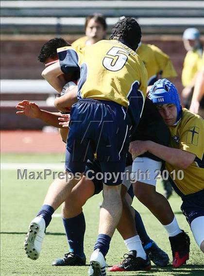 Thumbnail 2 in El Paso U19 RFC vs Dallas Jesuit B (Jesuit Dallas Rugby Showdown) photogallery.