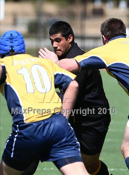 Thumbnail 2 in El Paso U19 RFC vs Dallas Jesuit B (Jesuit Dallas Rugby Showdown) photogallery.