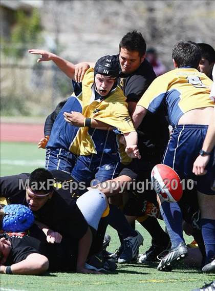 Thumbnail 3 in El Paso U19 RFC vs Dallas Jesuit B (Jesuit Dallas Rugby Showdown) photogallery.
