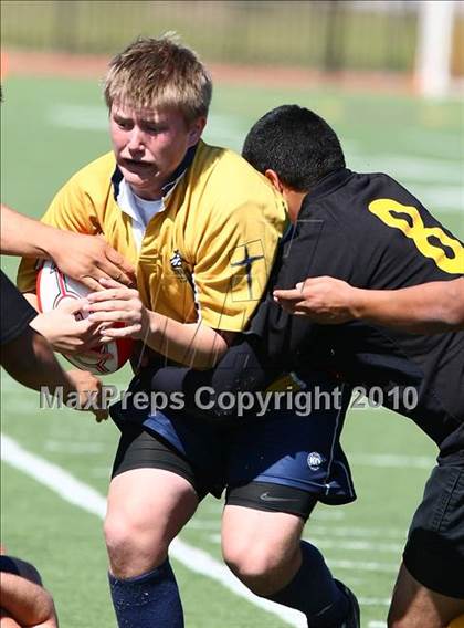 Thumbnail 1 in El Paso U19 RFC vs Dallas Jesuit B (Jesuit Dallas Rugby Showdown) photogallery.