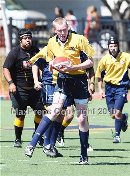 Thumbnail 2 in El Paso U19 RFC vs Dallas Jesuit B (Jesuit Dallas Rugby Showdown) photogallery.