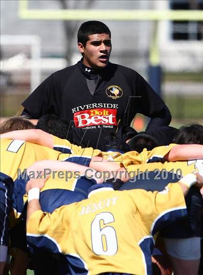 Thumbnail 3 in El Paso U19 RFC vs Dallas Jesuit B (Jesuit Dallas Rugby Showdown) photogallery.